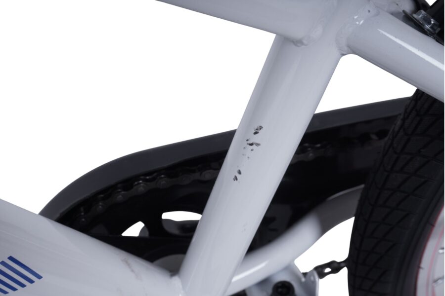 bicicleta copii race, 20”, 110 135 cm, 1 viteza, alb outlet