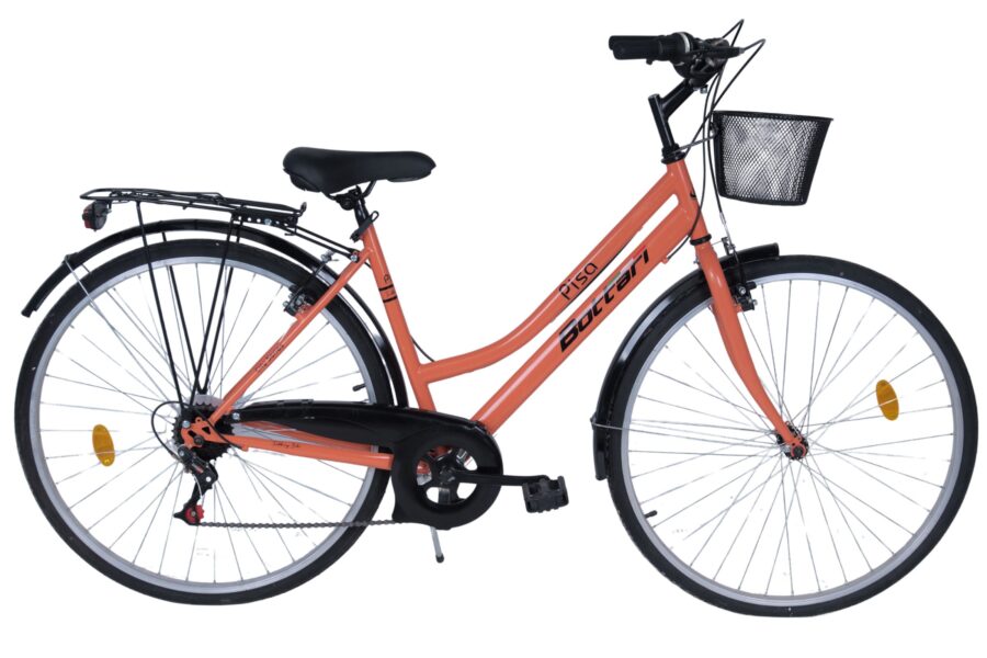 bicicleta trekking pisa bottari 6 viteze, 28", 165 190 cm, portocaliu outlet