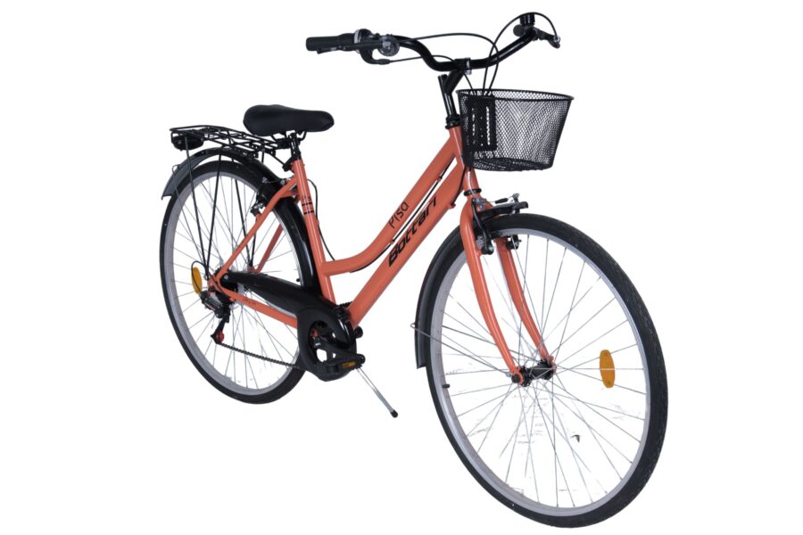 bicicleta trekking pisa bottari 6 viteze, 28", 165 190 cm, portocaliu outlet